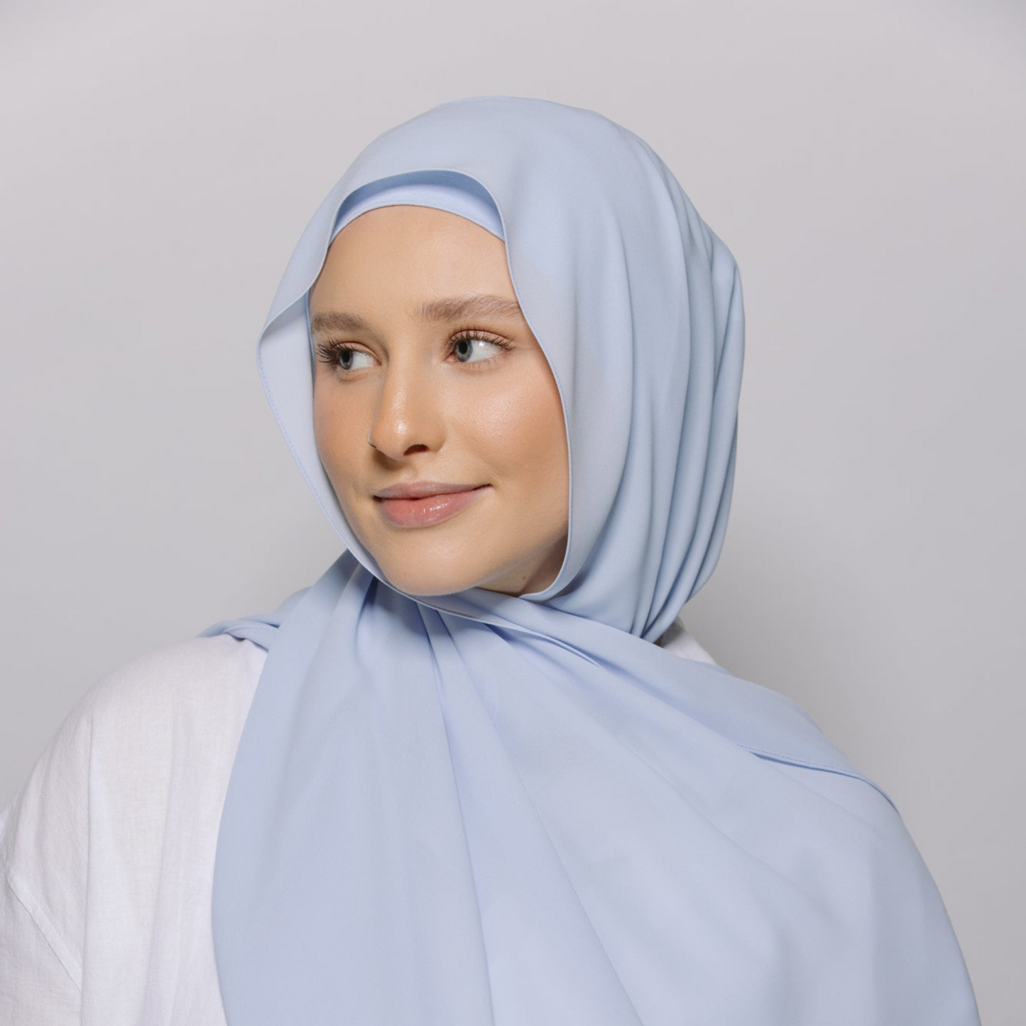 Chiffon Hijab Built-in Magnets